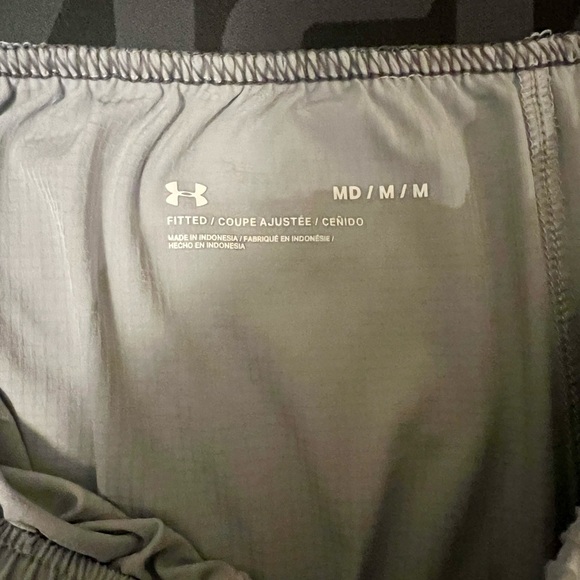 Two pair of men’s size medium Under Armour Dri-fit shorts - Picture 2 of 5